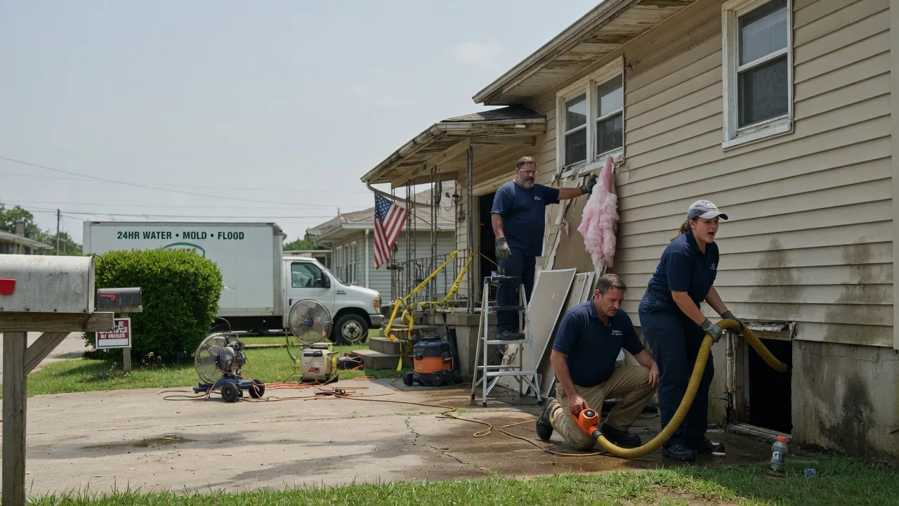 Water Damage Repair in Staffordsville, VA near me